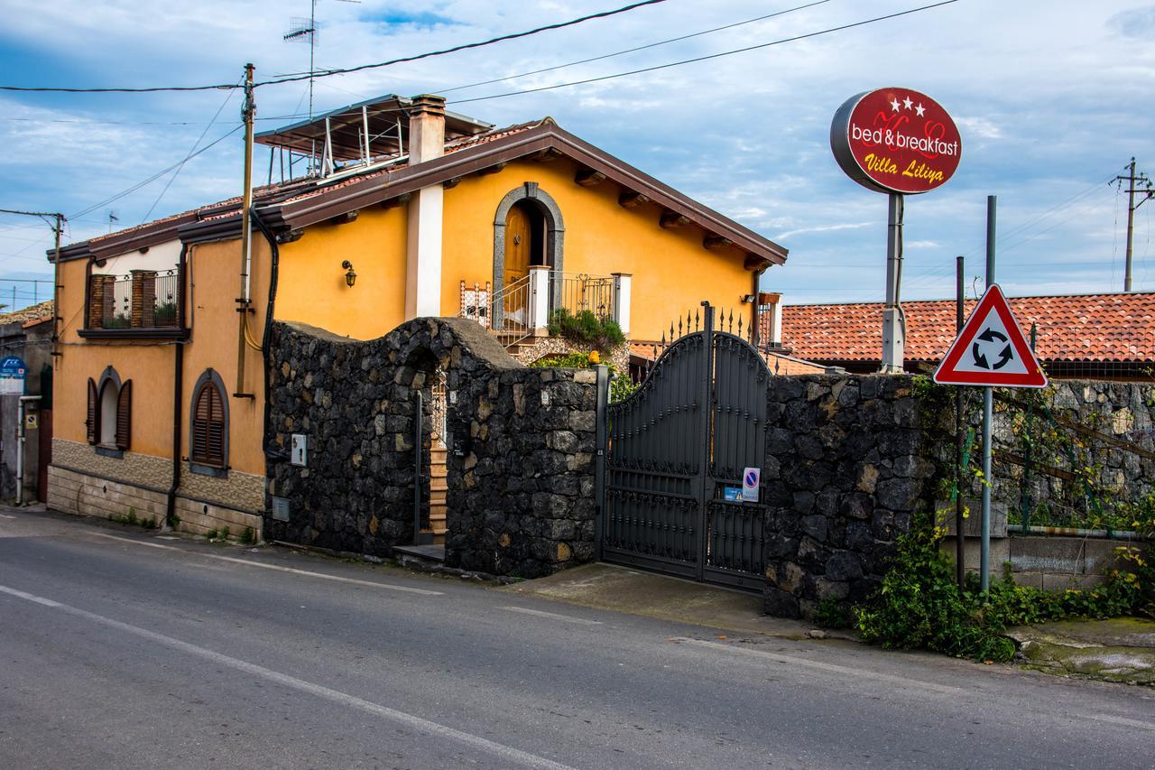 B&B Villa Liliya Fiumefreddo di Sicilia Exterior photo